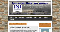 Desktop Screenshot of ini-world-report.org